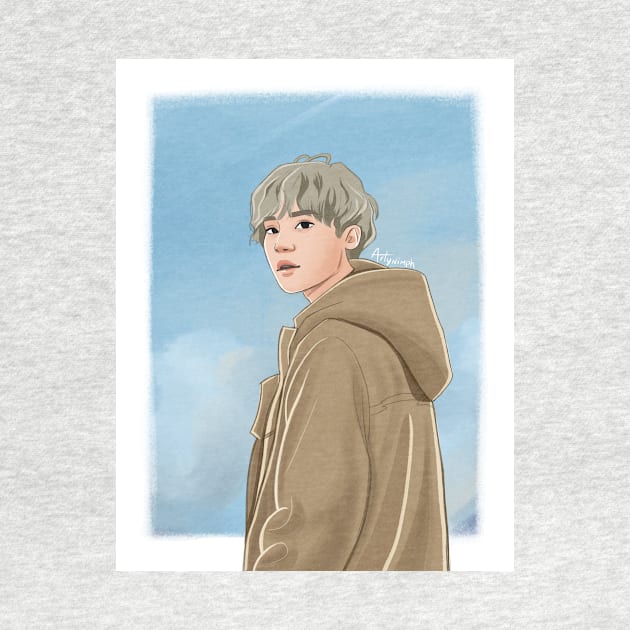 BTS Min Yoongi GCF Suga Fanart by NiamhYoungArt